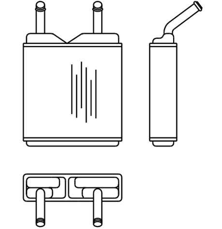 Heater Matrix - Vauxhall - Cavalier 1980-88 - 20139