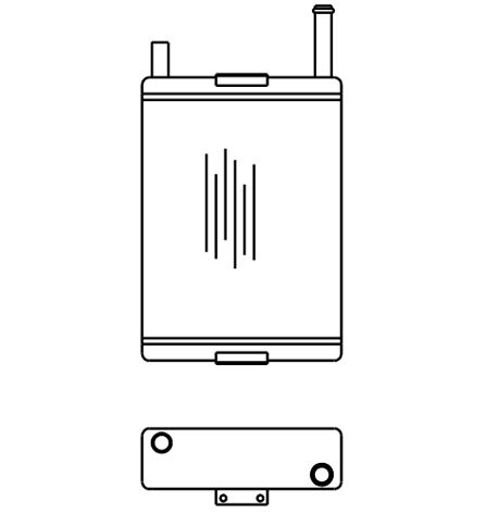 Heater Matrix - Leyland - EA Van - 20179