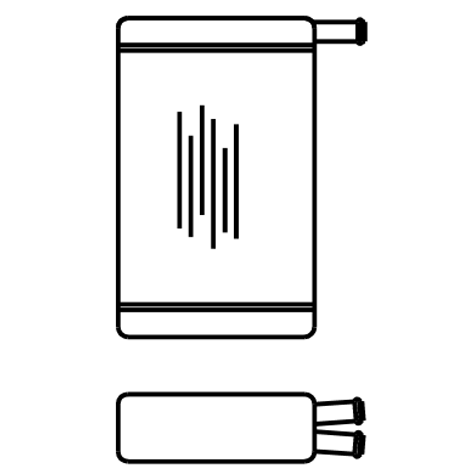 Heater Matrix - Austin Rover - Maestro 1983-86 - 20195