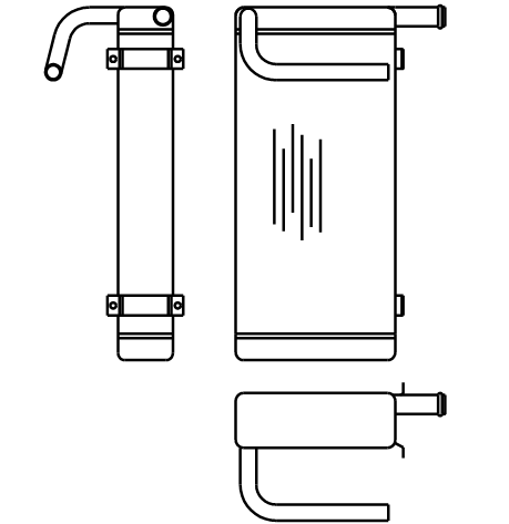 Heater Matrix - Leyland - Road Runner Mk1 1985-88 - 20206