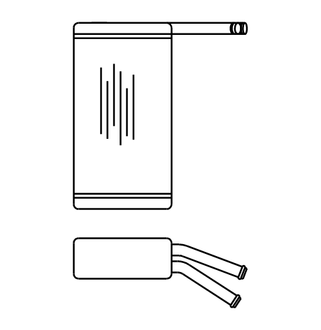 Heater Matrix - Leyland - Sherpa 200 1980-87 - 20254