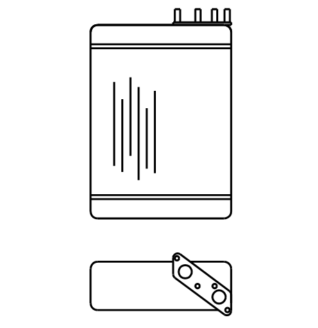 Heater Matrix - Austin Rover - Metro 1984-90 - 20257