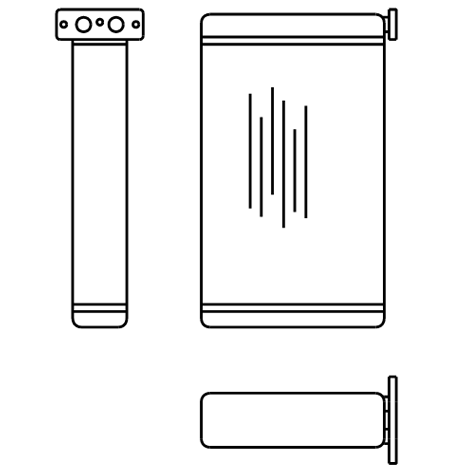 Heater Matrix - Austin Rover - Maestro 1983-86 - 20280