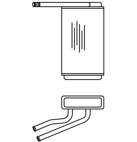 Heater Matrix - Ford Commercial - Transit 1991-95 - 20330