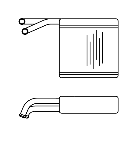 Heater Matrix - Taxi - Metro taxi - 20334