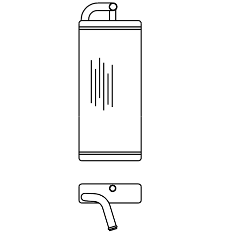 Heater Matrix - Leyland - RoadTrain - 20457