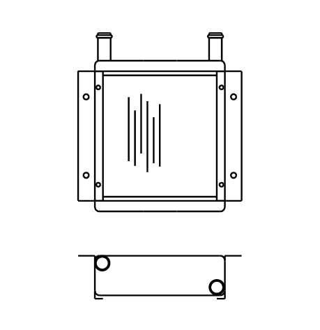 Heater Matrix - Bus - Cab & Coach - 20460