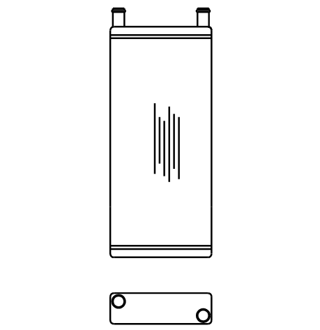 Heater Matrix - Leyland - DAF Demister - 20487