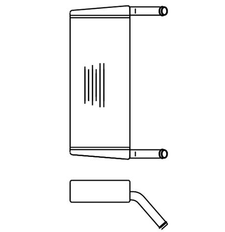 Heater Matrix - Leyland - Tiger - 20549