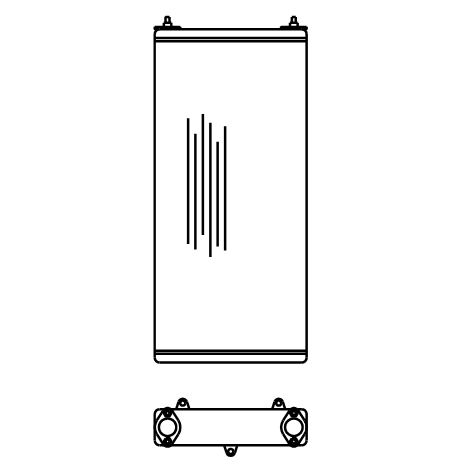 Heater Matrix - DAF - 75 85 - 20553