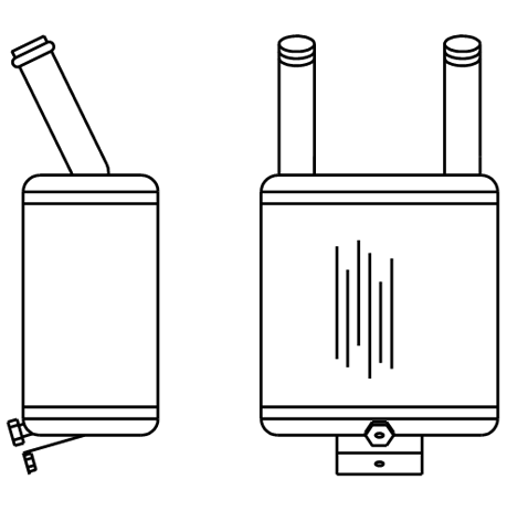 Heater Matrix - British Rail - Hand Drier - 20557