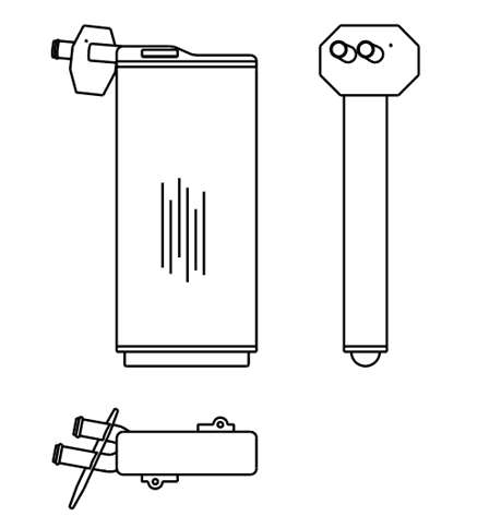 Heater Matrix - Volkswagen - Transporter 1980 Lhd - 20585