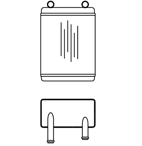 Heater Matrix - Nissan - Vanette - 20598