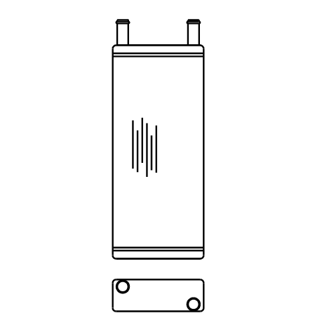 Heater Matrix - Bus - Heater Demister - 20648