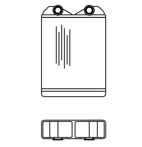 Heater Matrix - Subaru - Liberty - 20734