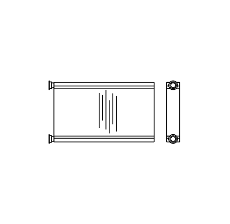 Heater Matrix - Mitsubishi - Shogun NM NP 2000-2003 - 20746