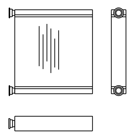 Heater Matrix - Subaru - Liberty 2003- - 20768