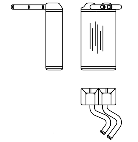 Heater Matrix - Austin Rover - 45 - 20794