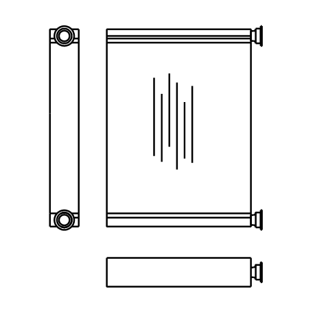 Heater Matrix - Honda - Accord 1999- - 20826